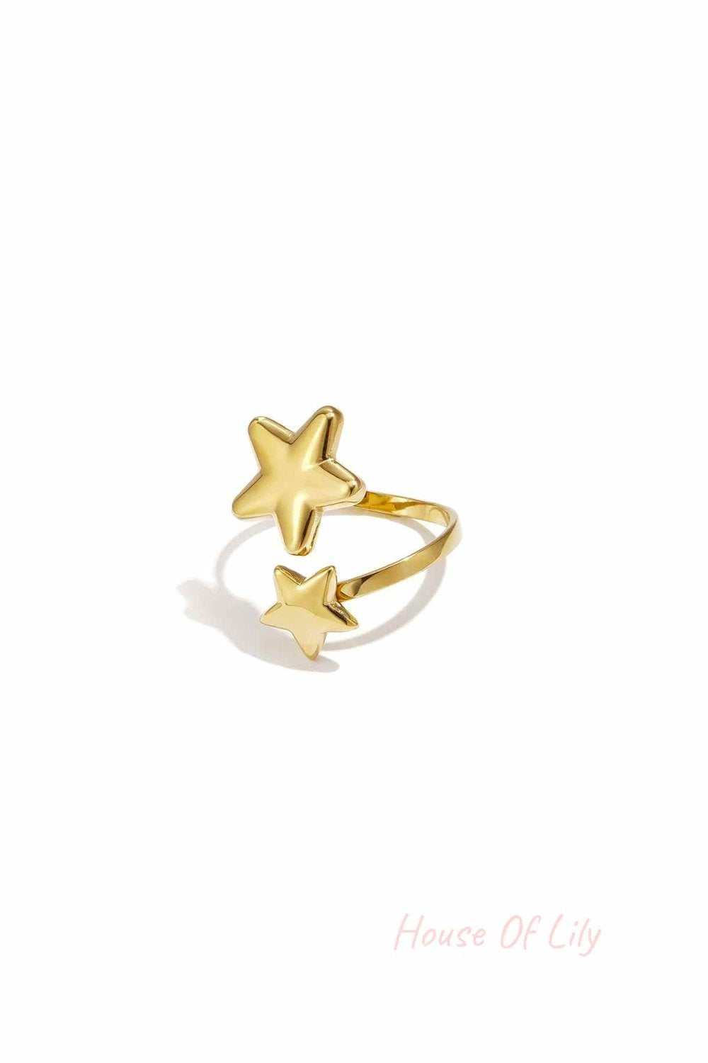 Elegant Star Minimalist Ring - Adjustable & Stylish
