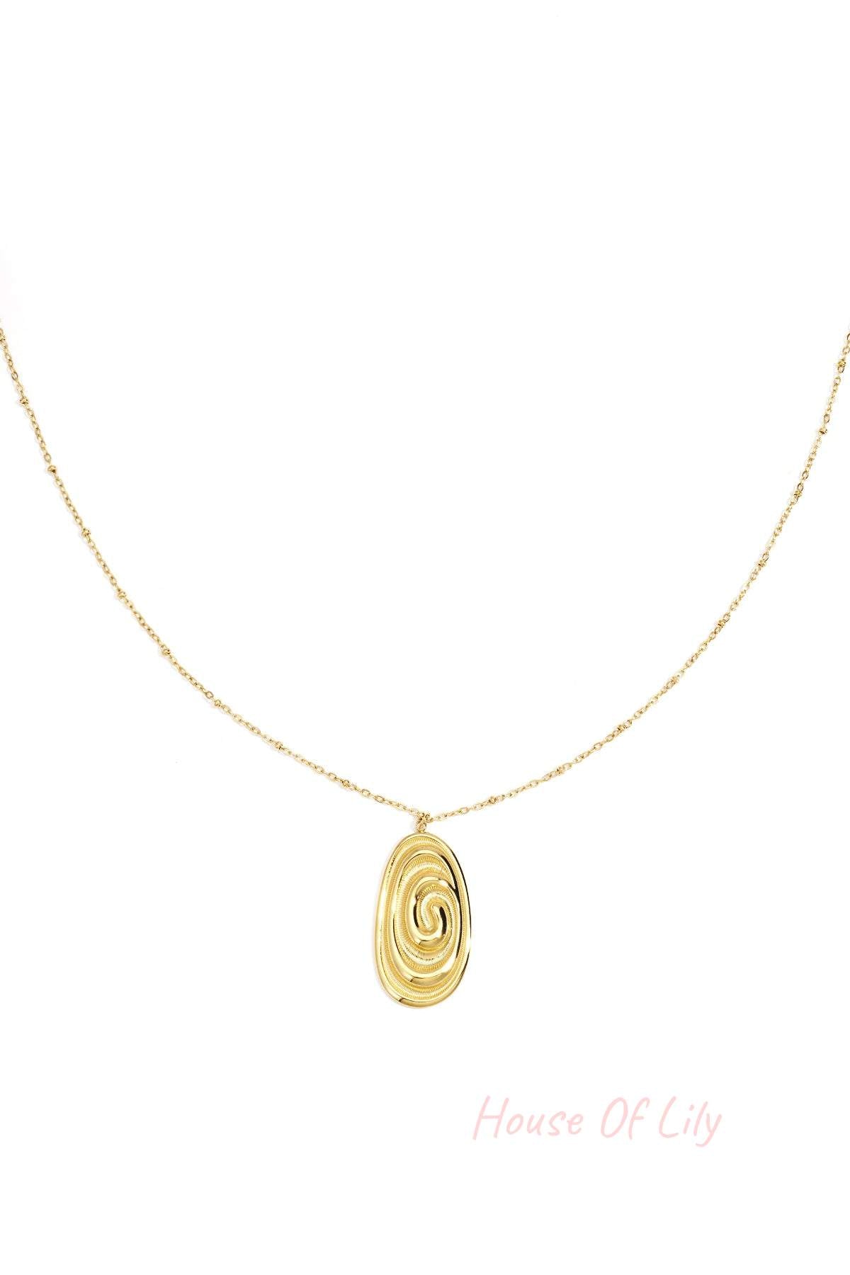 Stainless Steel Long Necklaces irregular shape Casual Daily Simple Series Women's jewelry