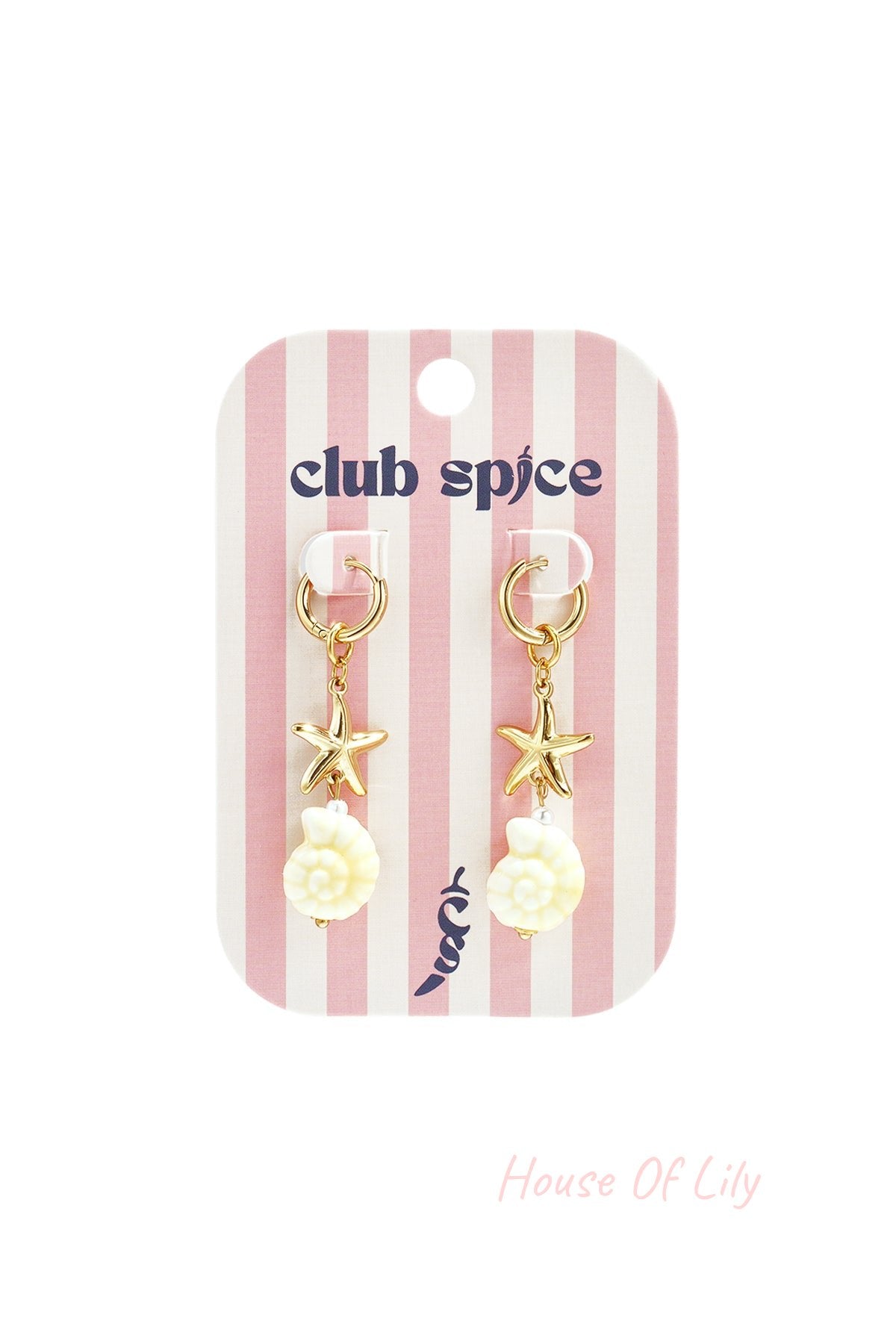 Elegant Shell & Starfish Drop Earrings for Beach Lovers