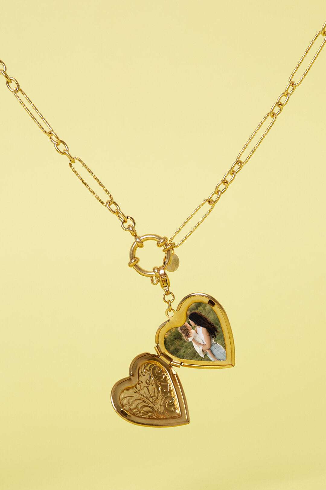 Jewelry charm heart pendant photo DIY