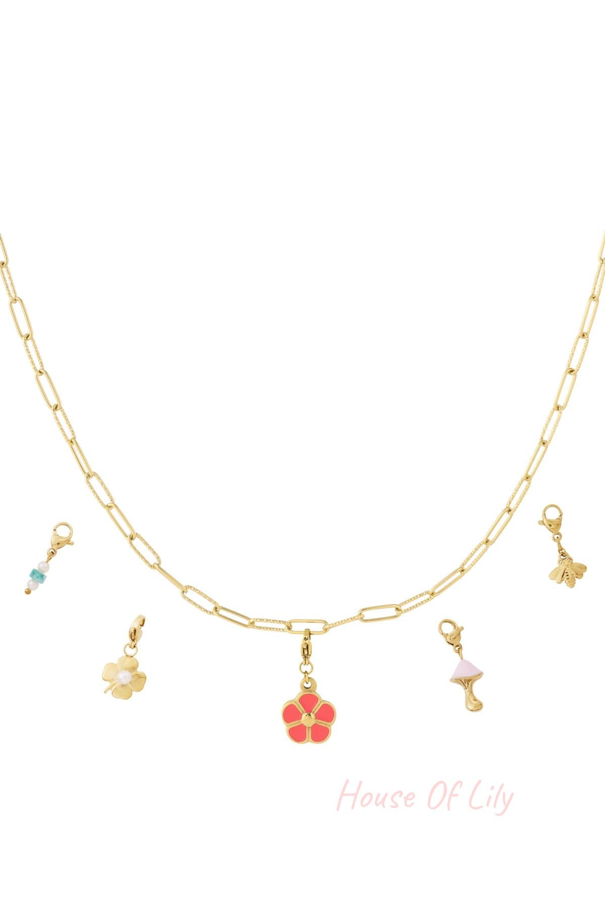 Flower DIY Necklace