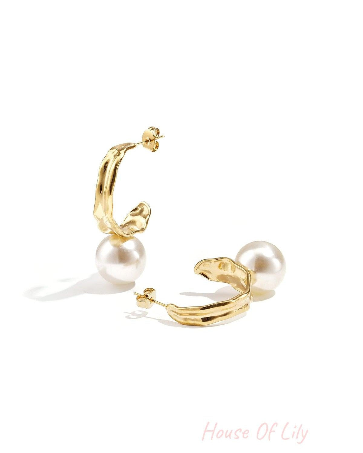 Stainless Steel Drop Earrings Geometric Shape Simple Daily Simple Series Women's jewelry