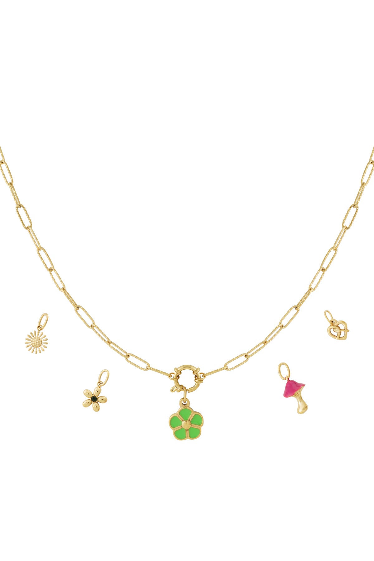 Clover DIY necklace