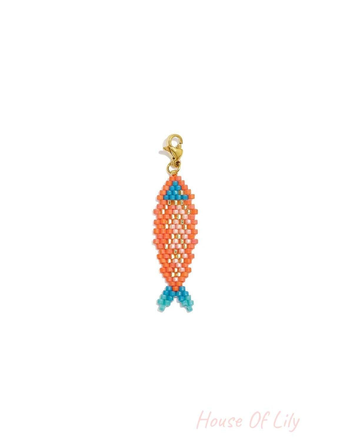 Glass Jewelry Charms Fish Vacation Holiday/Beach Romantic Series Women's jewelry