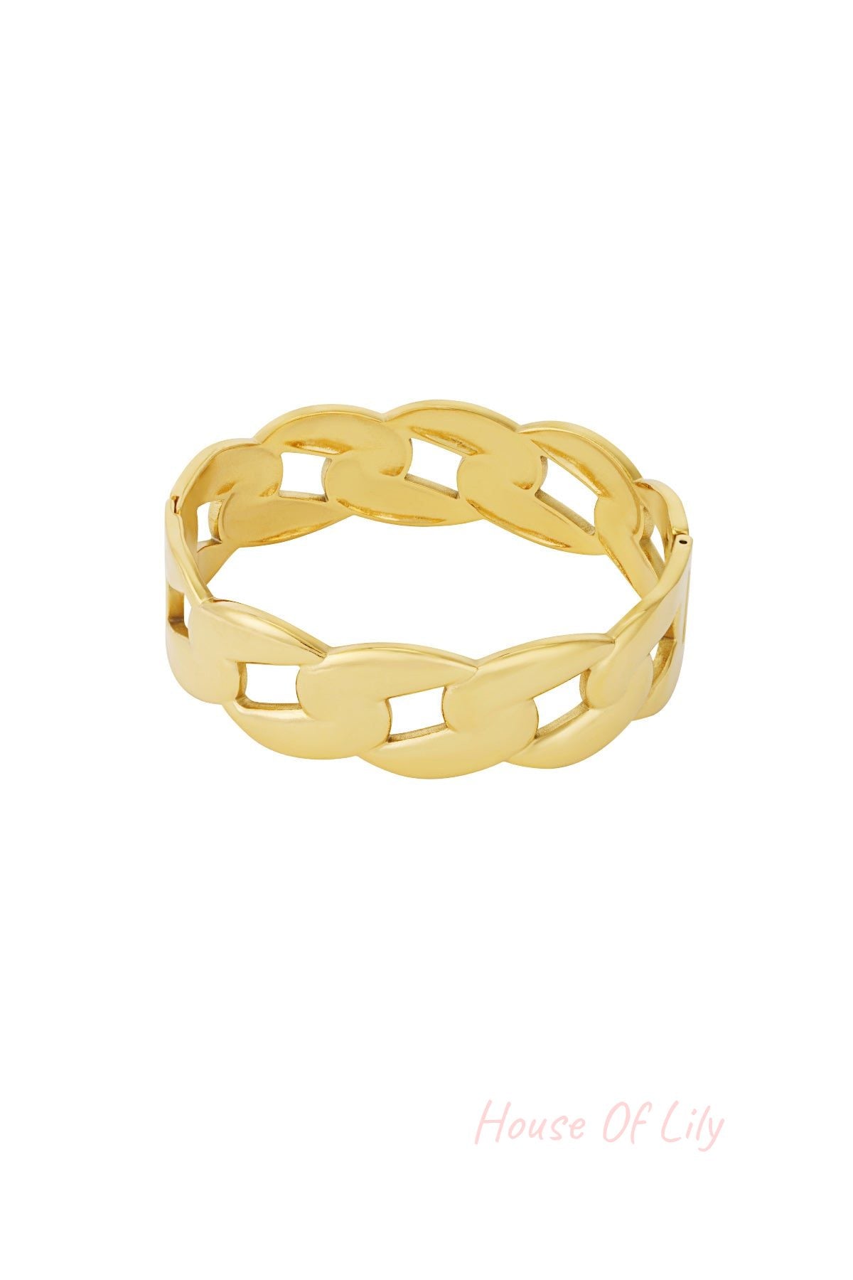 Bold Link Bangle