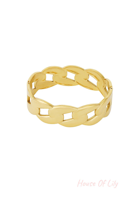 Bold Link Bangle