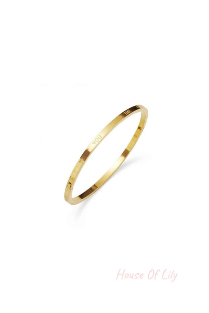 slave bracelet love you to the moon and back small