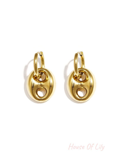 Elegant Irregular Shaped Drop Earrings for Women