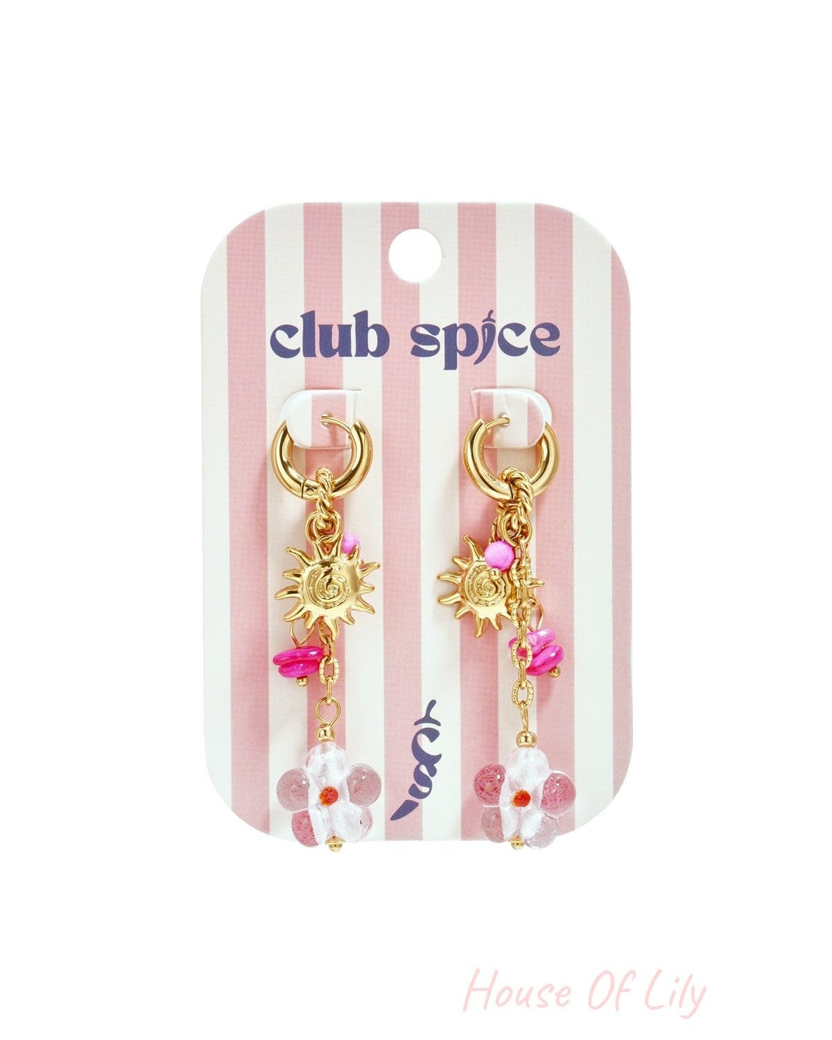 Stainless Steel Beads Earrings Flower Casual Holiday/Beach Romantic Series Women's jewelry