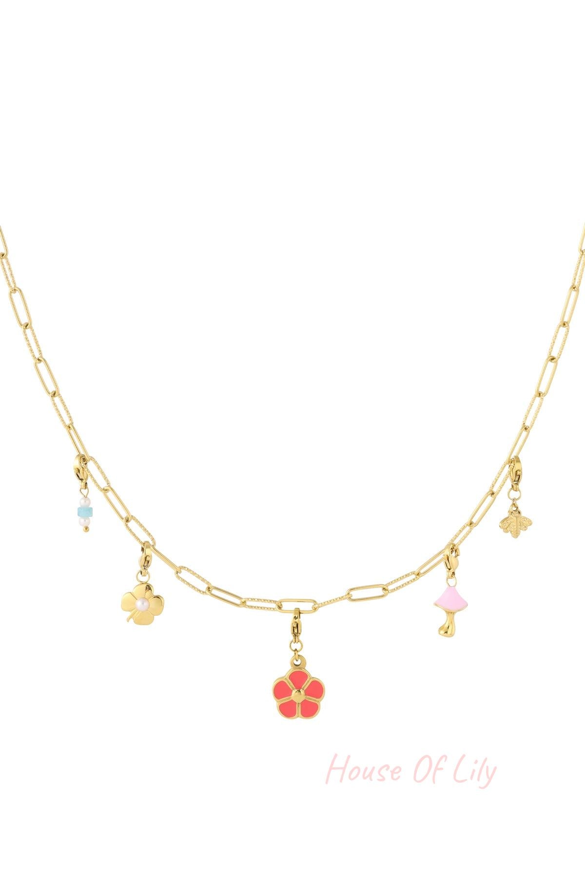Flower DIY Necklace