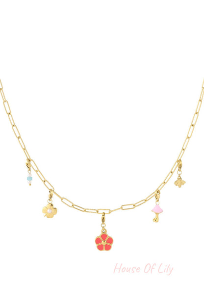 Flower DIY Necklace