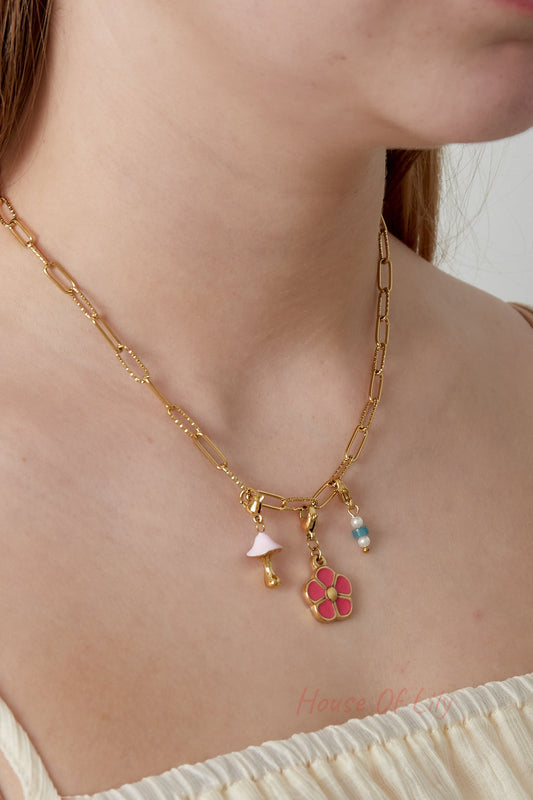 Flower DIY Necklace
