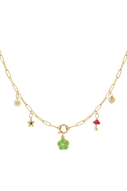 Clover DIY necklace