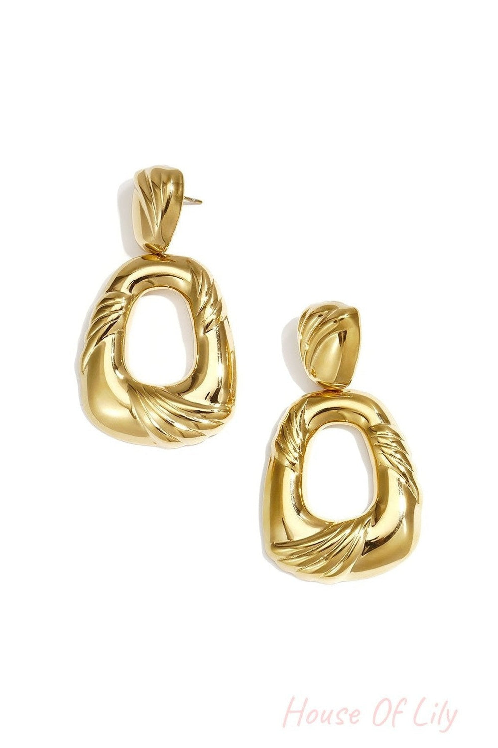 Stylish Geometric Drop Earrings for Women