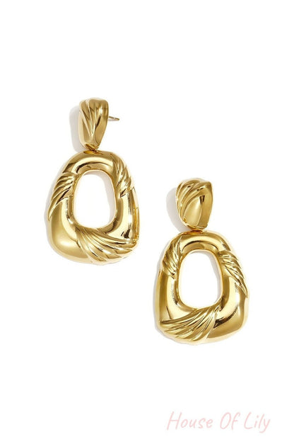 Stylish Geometric Drop Earrings for Women