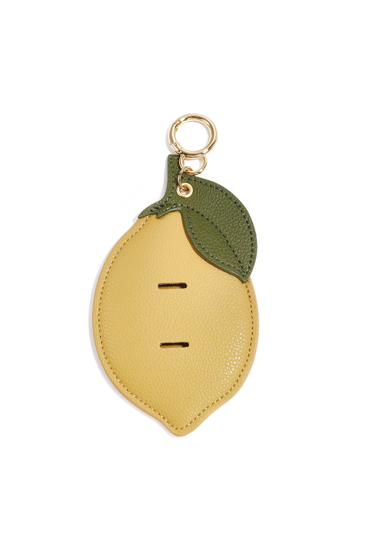 Bag charms lemon Casual Pu Daily Accessories