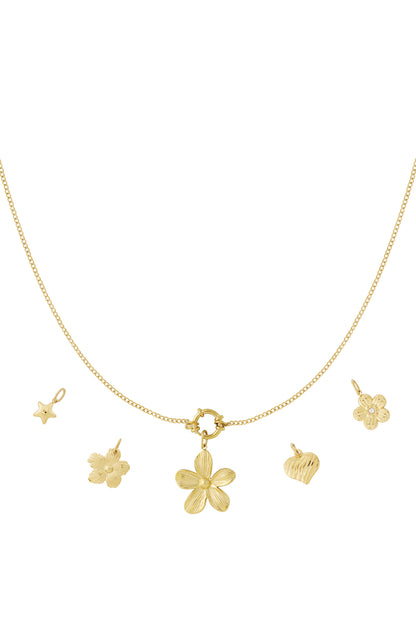 Flower DIY necklace