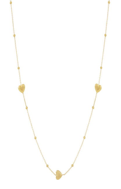 Heart long Necklace