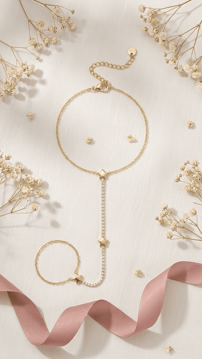 Handchain tennis-style with stars