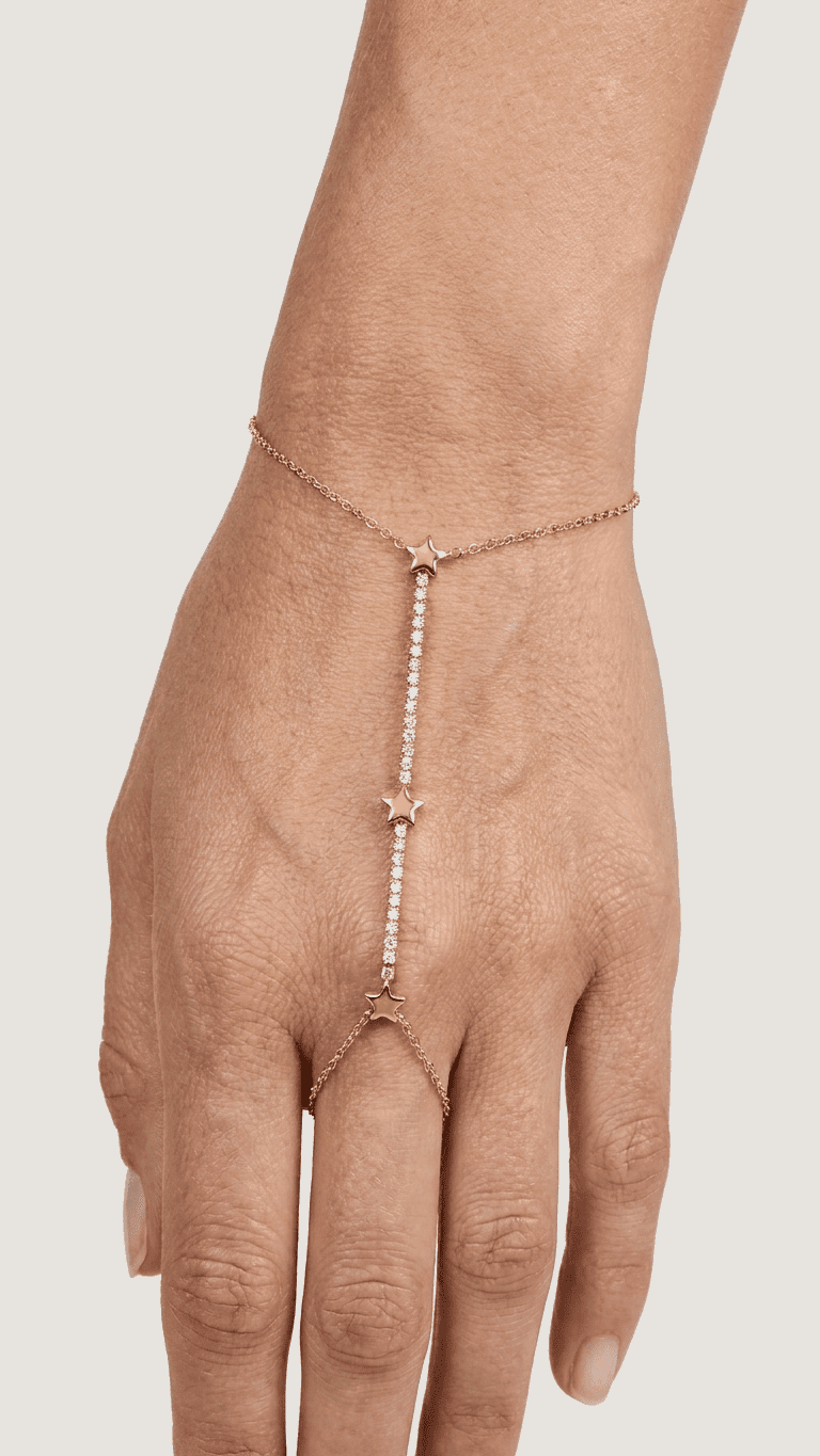 Handchain tennis-style with stars