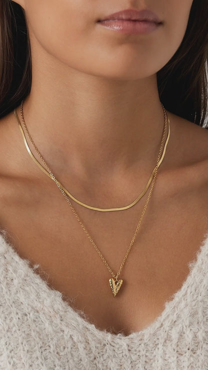 Heart Layered Necklace